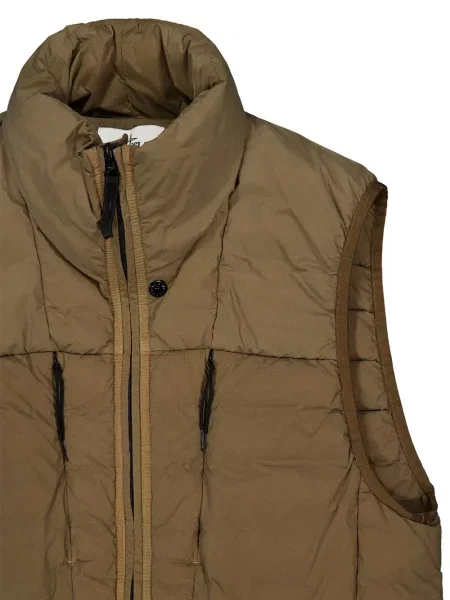Καπιτονέ γιλέκο Stone Island πέτρες καφέ