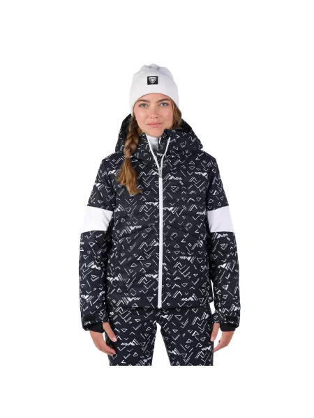Kurtka narciarska Rossignol Wispile Puffy Pr czarna