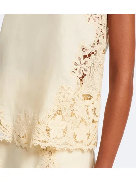 Top Ulla Johnson de in alb