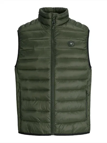JACK & JONES Vestă JJEBradley oliv