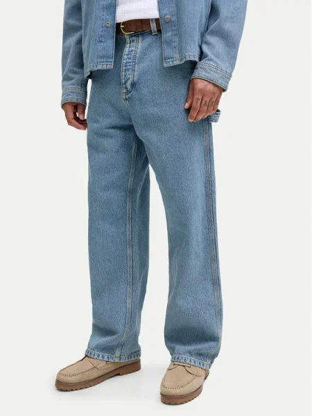 Jack & Jones Дънки Alex Baggy Fit син