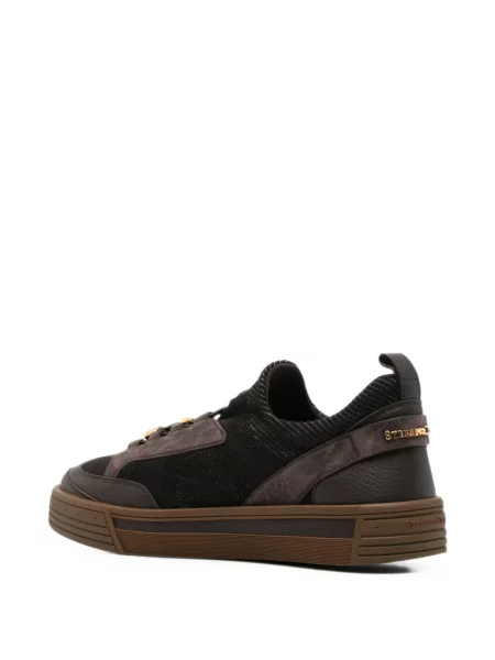 Sneakerși Stefano Ricci plasă negru