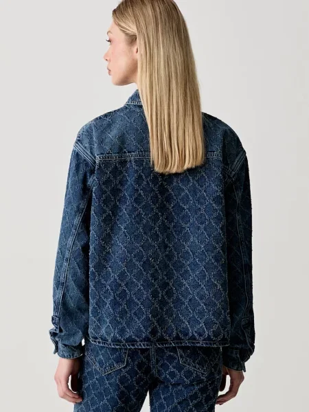 Джинсовая рубашка Karl Lagerfeld Jeans