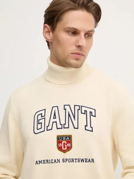 Gant πουλόβερ μπεζ