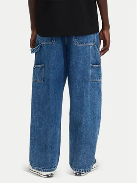 Element Jeans hlače Big Carpenter Denim modra
