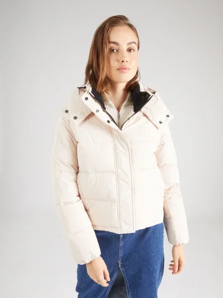 Дънково яке Calvin Klein Jeans бежово