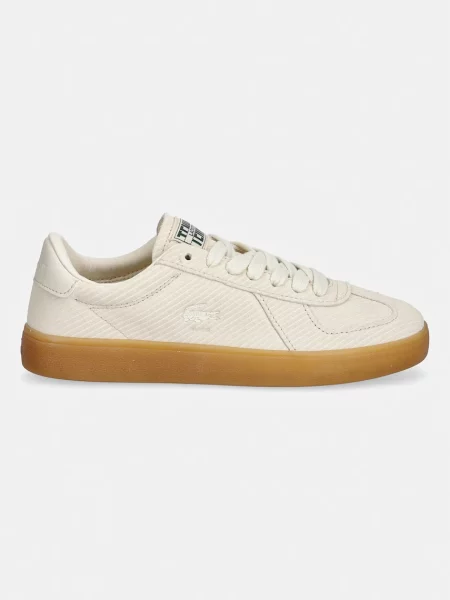 Semišové tenisky Lacoste Baseshot Pro Sneakers béžová
