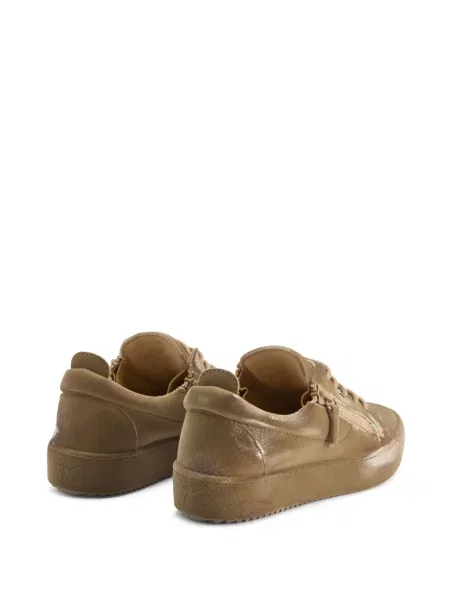 Sneakerși Giuseppe Zanotti din piele de căprioară