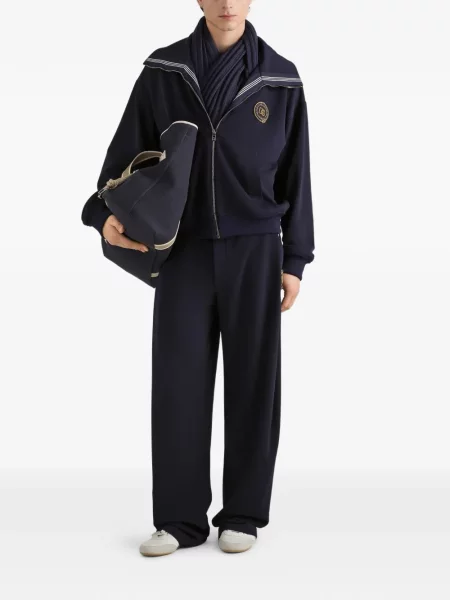 Hanorac Dolce & Gabbana din jerseu albastru