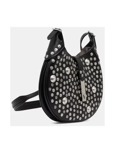 Polo Ralph Lauren torebka crossbody skórzana czarna
