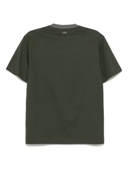 Tricou Lacoste cu broderie verde