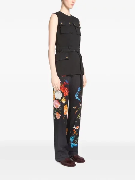 Top Dries Van Noten negru
