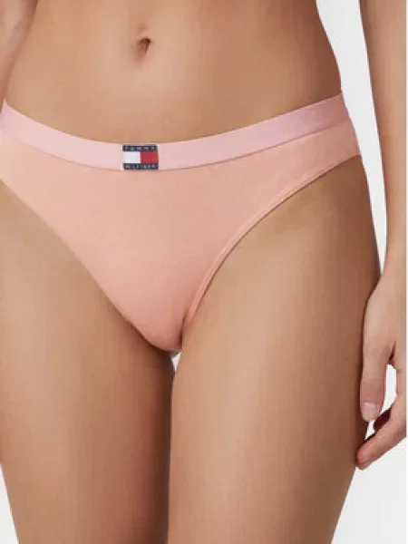 Tommy Hilfiger Underwear Tangá námornícka modrá / svetlomodrá / broskyňová / pastelovo ružová čierna