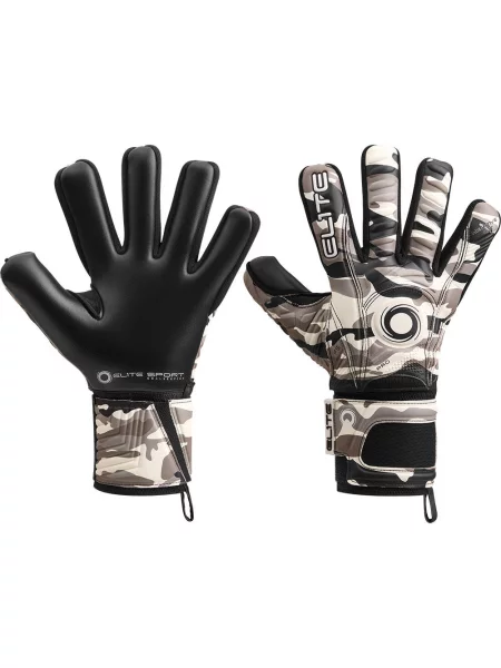 Rękawice bramkarskie Elite Sport Combat N białe