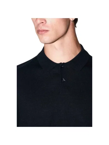 Tricou Eax albastru
