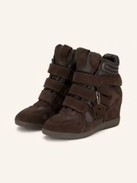 Sneakersy Steve Madden skórzane brązowe