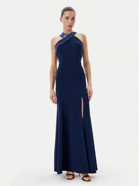 Rinascimento Sukienka wieczorowa Granatowy