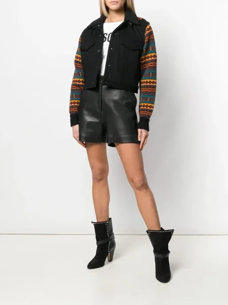 Pletená bunda Jean Paul Gaultier Pre-owned černá