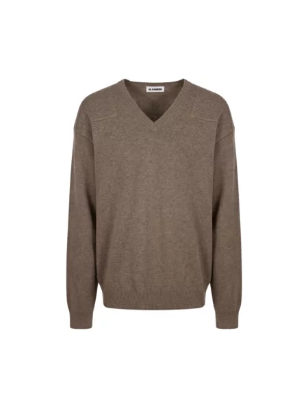 Sweter Jil Sander wełniany zielony