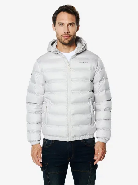 KOROSHI Geacă de primăvară-toamnă deschis gri