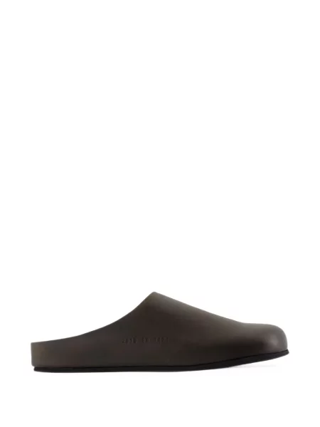 Papuci tip mules Common Projects din piele maro
