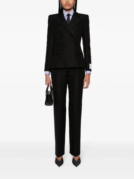 Dvouřadé sako Moschino černé