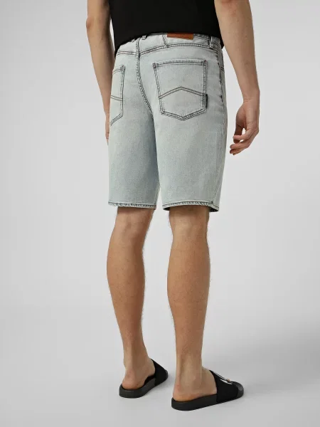 Джинсовые шорты Armani Exchange голубые