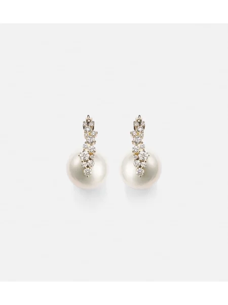 Fülbevaló Sydney Evan gyöngyökkel aranyszínű