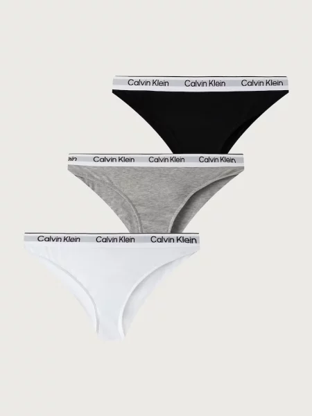 Calvin Klein Underwear бикини за деца от с 3 броя бяло