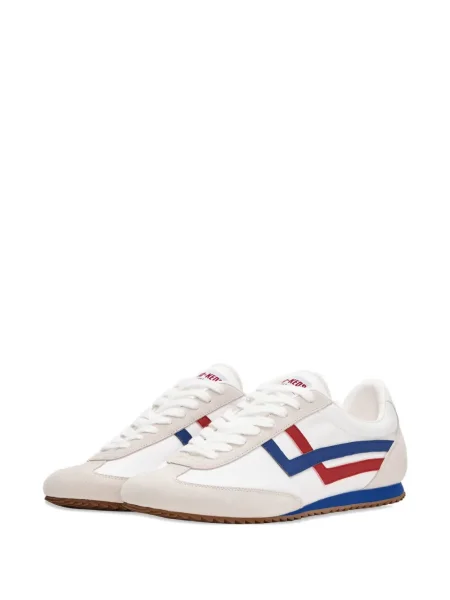 Sneakerși Pro-keds din piele alb