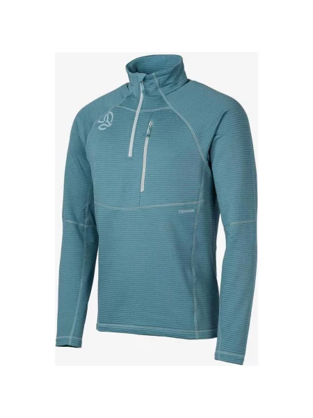 Polar damski Ternua Momhill Half Zip niebiesko S szary