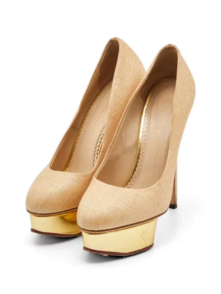 Pantofi cu toc Charlotte Olympia cu platformă