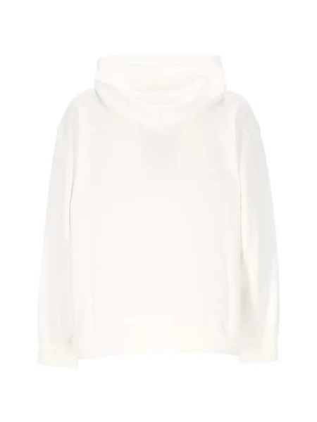 Hoodie Mm6 Maison Margiela λευκό