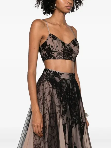 Top Quetsche din dantelă