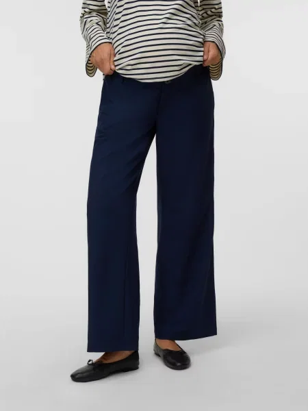 MAMALICIOUS Pantaloni MLLOUISA bleumarin