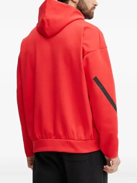 Кожени маратонки Adidas Terrex на райета с принт розово