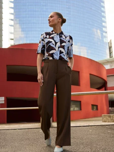 Pantaloni Marisse maro