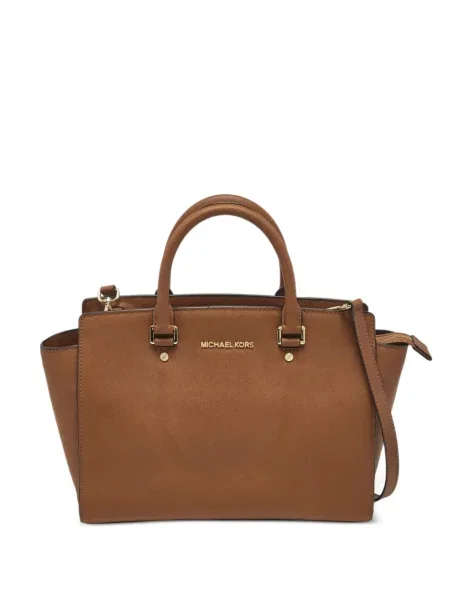 Geantă messenger Michael Michael Kors din piele negru