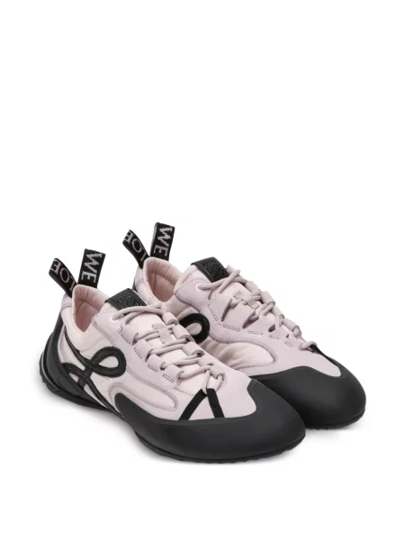 Sneakerși Loewe cu autograf roz