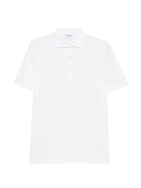 Scurt tricou polo Gran Sasso alb