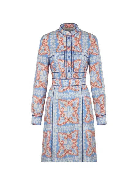Rochie Valentino Garavani cu imagine albastru