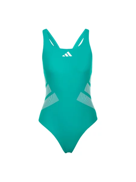 ADIDAS PERFORMANCE Sportovní plavky tyrkysová bílá