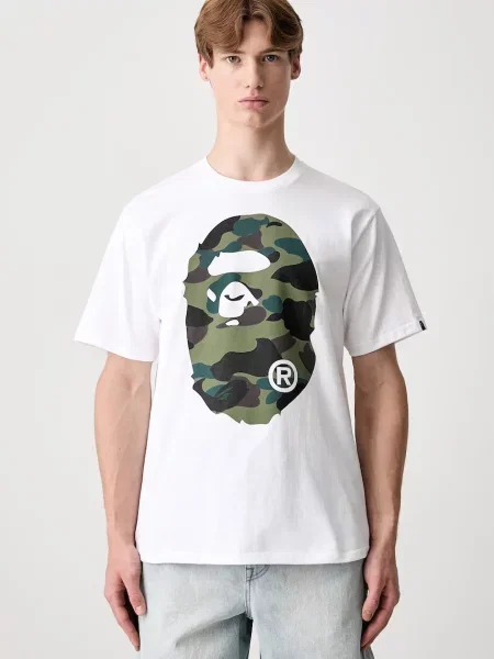 A Bathing Ape Camo Big Ape Head tricou din pentru bărbați