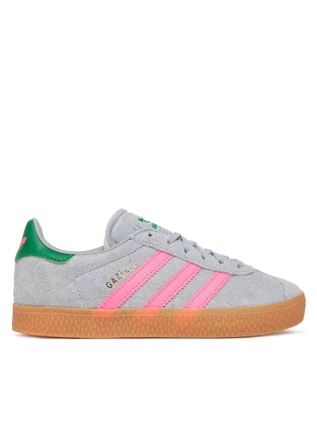Детские кроссовки Adidas Gazelle серые