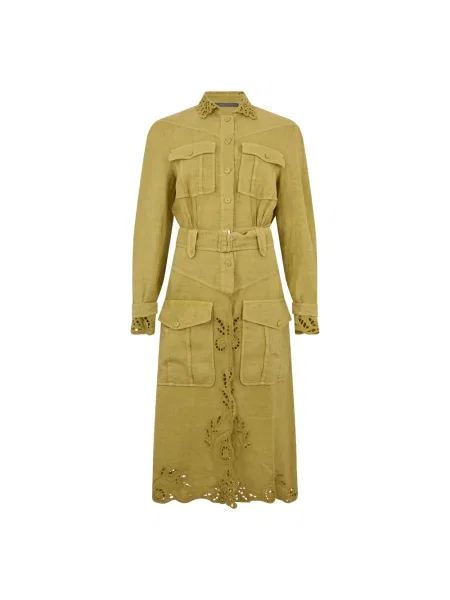 Sukienka Alberta Ferretti zielona