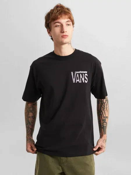 Футболка Vans SIDE TALK SS TEE чорний