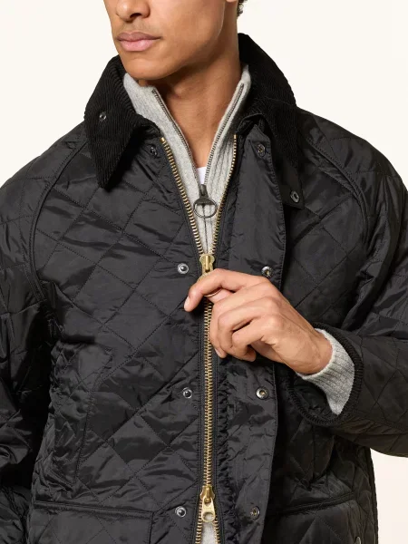 Barbour Prošívaná Bunda Bedale Quilt černá