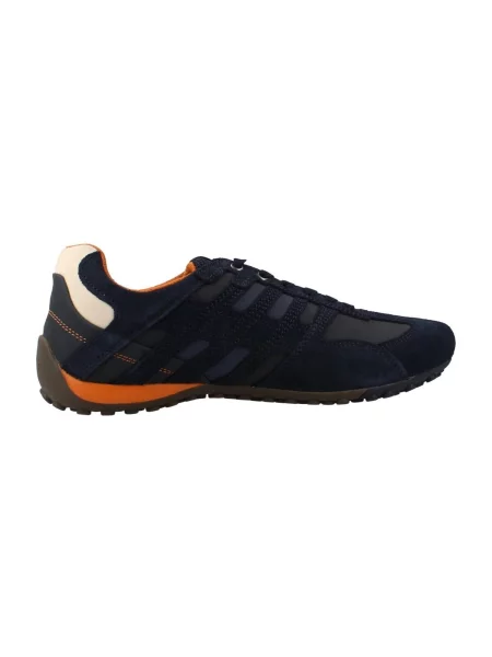 Pantofi Geox cu model piele de șarpe negru
