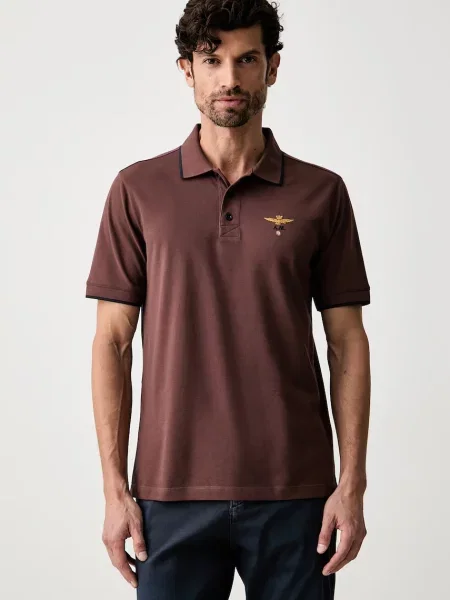 Aeronautica Militare polo brązowa