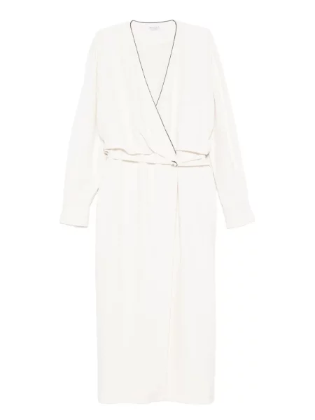 Rochie Brunello Cucinelli plic alb